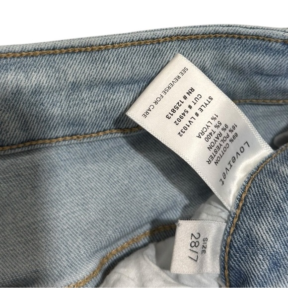LOVERVET WOWING 90S VINTAGE STRETCH STRAIGHT SZ28 / 7 - Picture 8 of 8